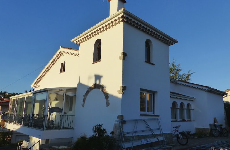 Rénovation de façade à la chaux